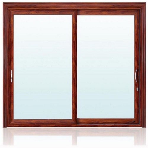 Aluminum wood composite window 01